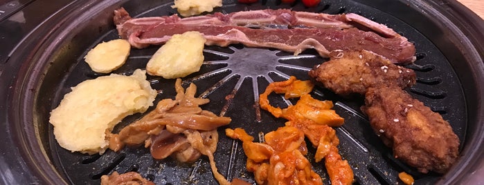 Ssik Sin Korean Grill BBQ Buffet Restaurant is one of To-nom !.