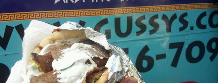 Gussy's Greek Food Truck is one of Triangle Food Truck Favorites.