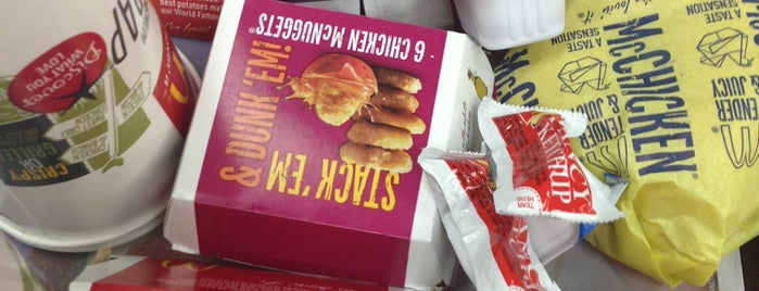 McDonald's is one of Favorites.