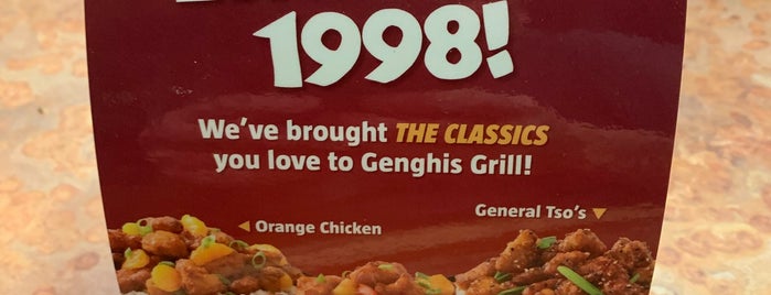 Genghis Grill is one of Delish.