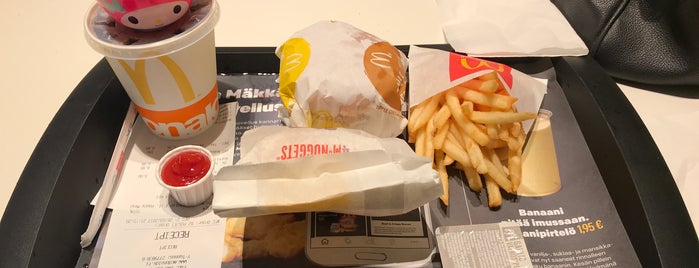 McDonald's is one of Ravintolat.