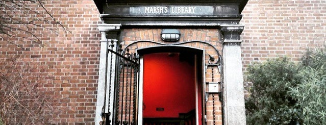 Marsh's Library is one of Dublin.