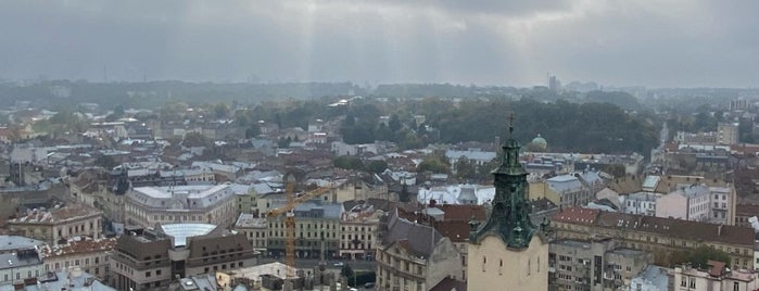 City Hall Tower is one of Lviv gezi durakları.
