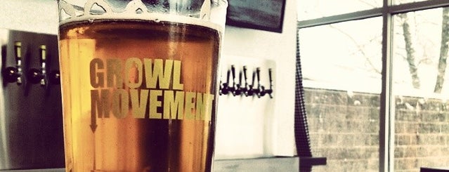 Growl Movement is one of Salem Beer Spots.