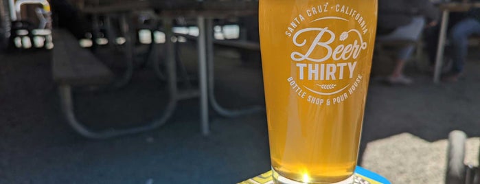 Beer Thirty is one of Santa Cruz.