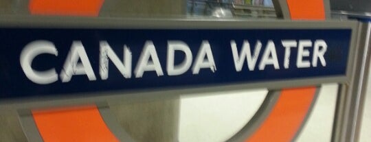 Canada Water Railway Station (ZCW) is one of Dayne Grant's Big Train Adventure.