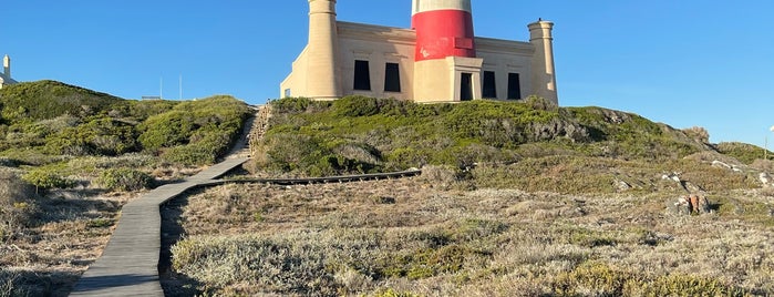 Cape Agulhas Lighthouse is one of South Africa - 2018.