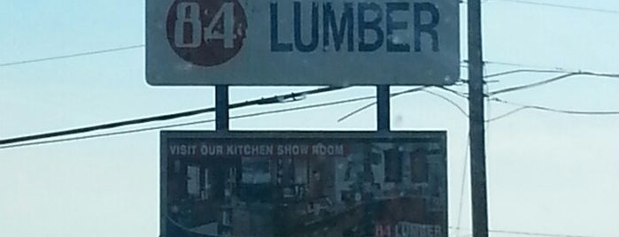 84 lumber co is one of lumber deliveries.