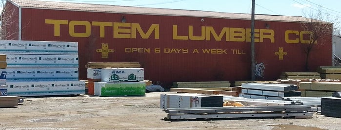 Totem Lumber & Millwork is one of lumber deliveries.