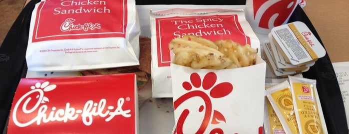 Chick-fil-A is one of Mark : понравившиеся места.
