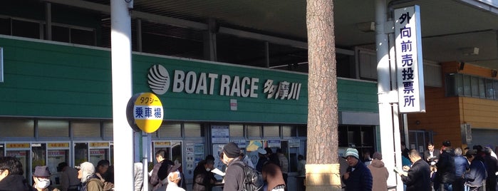 Boat Race Tamagawa is one of ボートレース場.