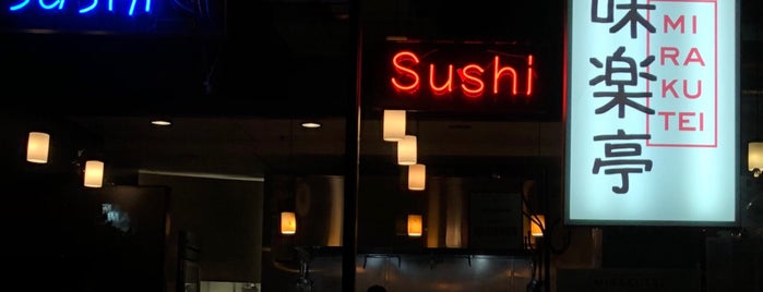 Mirakutei Sushi & Ramen is one of Orte, die John gefallen.