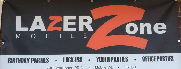 Lazer Zone of Mobile is one of Mobile, AL.