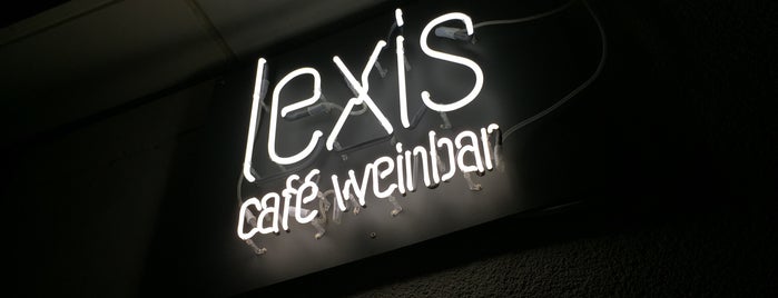 Lexis is one of Cafés.