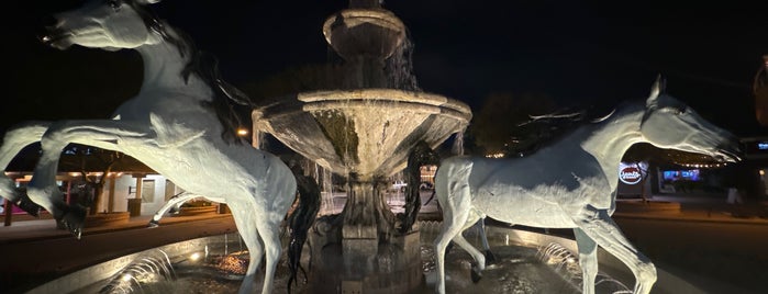 Bronze Horse Fountain by Bob Parks is one of US 2014.