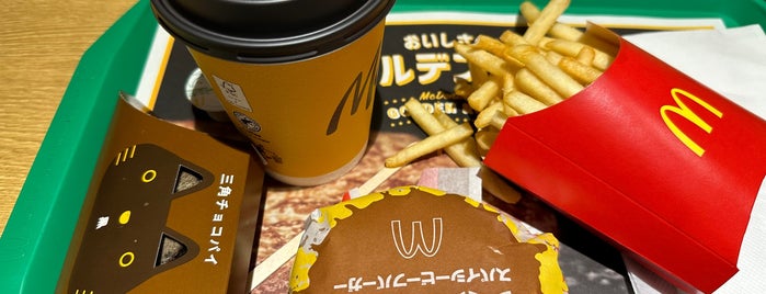 McDonald's is one of ちょいちょい使うよヽ(￣▽￣)ノ.