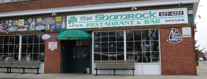 The Shamrock Restaurant & Bar is one of Huntington.