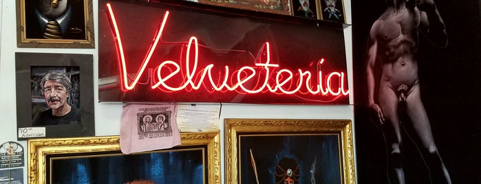 Velveteria is one of Places that Aren’t There Anymore.