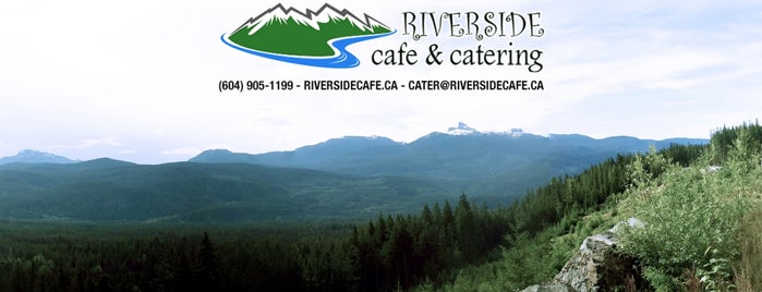 Riverside Cafe and Catering is one of Tempat yang Disukai Sergio.