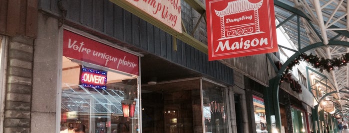 La Maison de Mademoiselle Dumpling is one of Places to try in Montreal.