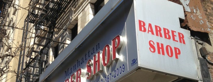 Manhattan Barber Shop is one of สถานที่ที่ Dan ถูกใจ.