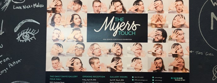Myers School of Art at University of Akron is one of To Try - Elsewhere25.