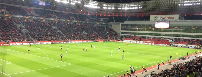 BayArena is one of places where Foursquare users from Cologne gather.
