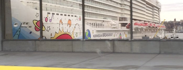 Manhattan Cruise Terminal is one of The Big Apple Badge.