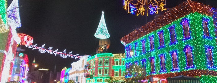 The Osborne Family Spectacle Of Dancing Lights is one of Disney's Hollywood studios.