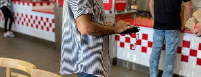 Five Guys is one of The 15 Best Places to Get a Big Juicy Burger in Reno.