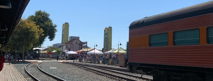 Old Sacramento Train Ride is one of Places I've  Been.