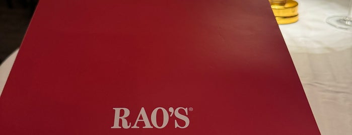 Rao’s Miami Beach is one of Miami Restaurants.