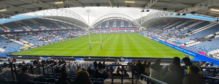 John Smith's Stadium is one of Stadiums.