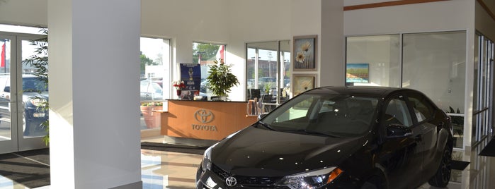 Koons Annapolis Toyota is one of สถานที่ที่บันทึกไว้ของ George.