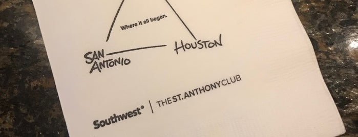 St.  Anthony Lounge is one of สถานที่ที่ Beth ถูกใจ.