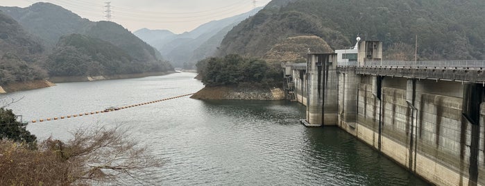 犬鳴ダム is one of ダムカードを配布しているダム（西日本編）.
