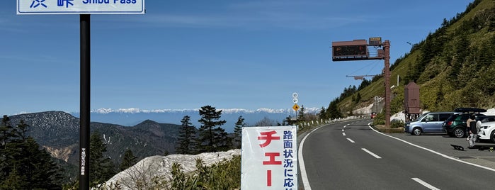 Shibu Pass is one of 峠.