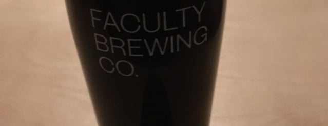 Faculty Brewing Co. is one of Misty’s Liked Places.