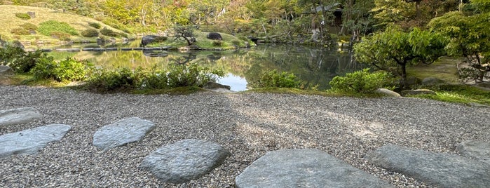 Isuien Garden is one of Osaka&Kyoto.