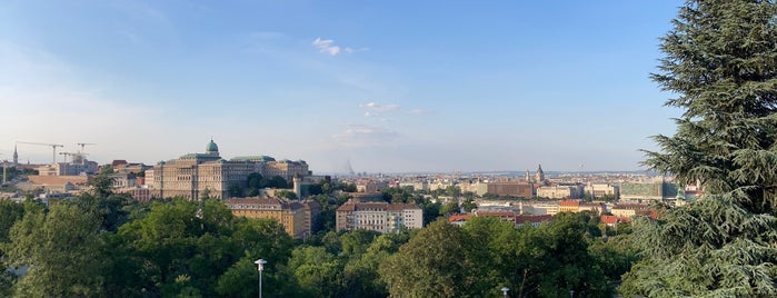 Gellért-hegyi víztározó is one of Budapest.