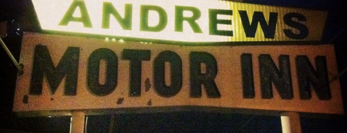 Andrew Motor Inn is one of Texas Vintage Signs.