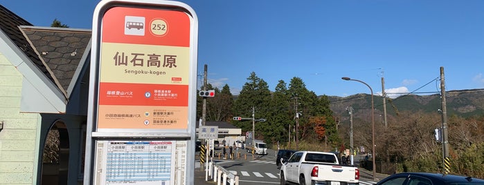 仙石高原バス停 is one of 駅　乗ったり降りたり.