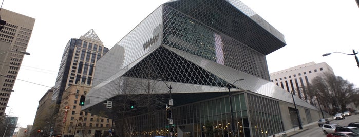 Seattle Public Library is one of Washington Places.