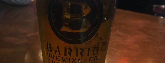 Barrio Brewing Co. is one of Tempat yang Disukai Carlos.