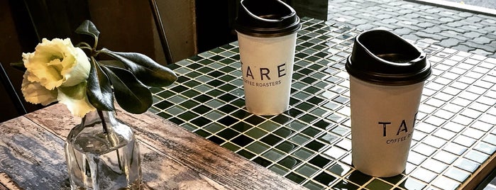 TARE COFFEE ROASTERS is one of Seoul 남부순환로 아래쪽.