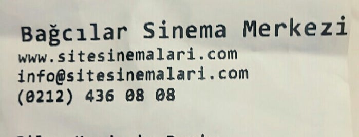 Bagcilar Sinema Merkezi is one of Tempat yang Disimpan Gül.