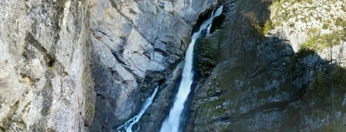Slap Savica / Savica Waterfall is one of Alan'ın Beğendiği Mekanlar.