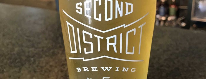 Second District Brewing is one of Philly Favorites.