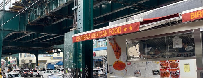 Birria-Landia Taco Truck is one of Covid delivery and pickup.