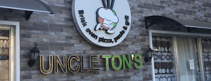 Uncle Ton's Brick Oven Pizza, Pasta & Grill is one of legazpi.